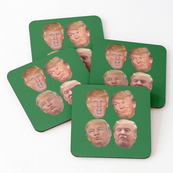 Item preview, 4 pack s Trump Heads designed and sold by SlayDesignStu.