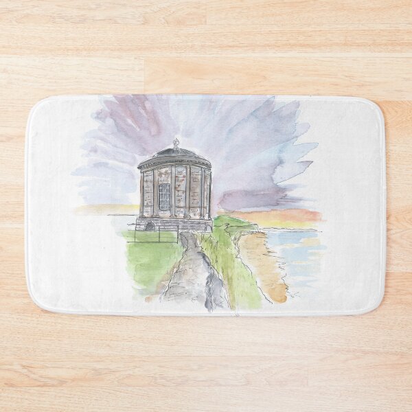 Item preview, Mussenden Temple illustration designed and sold by DebTheZeb.