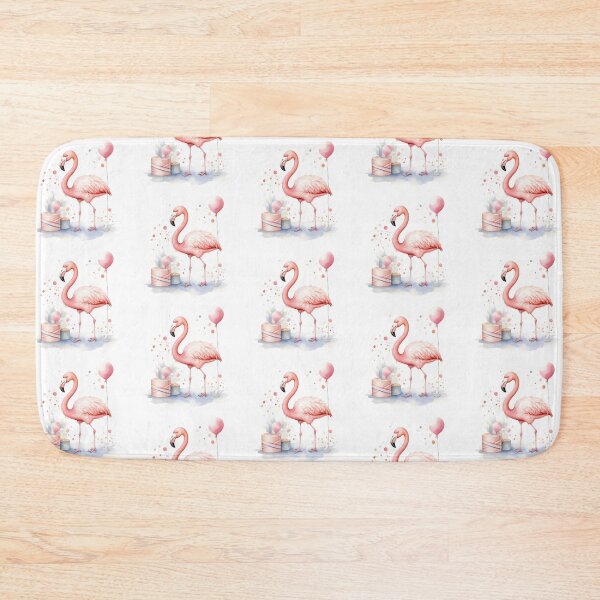 Item preview, Baby Flamingo whit balloon  designed and sold by AuroraFantasy.