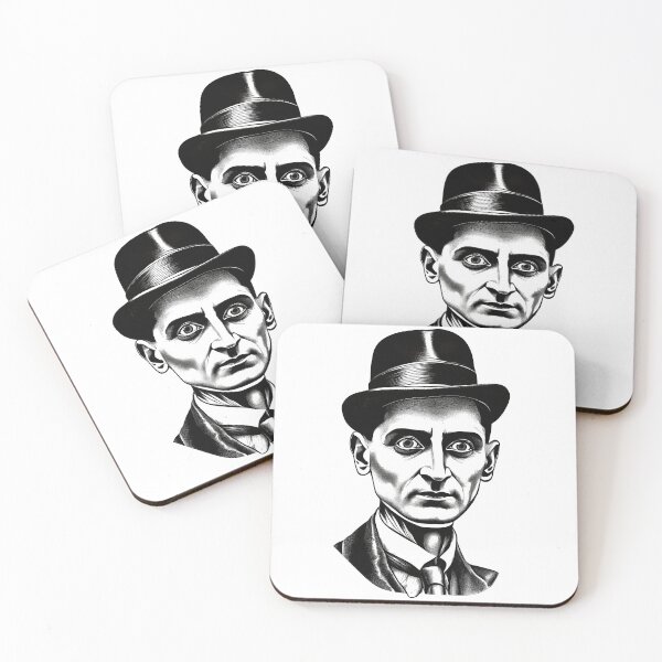 Item preview, Portrait of Franz Kafka  designed and sold by NTGUILTY.