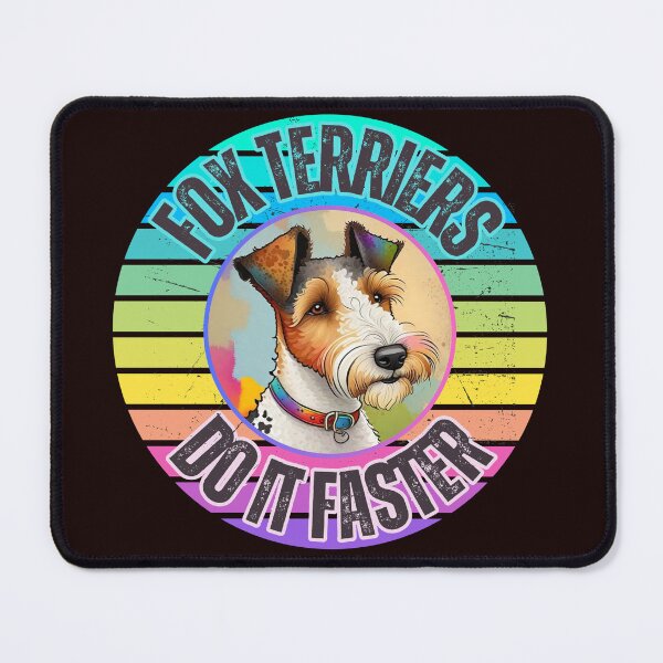 Item preview, Fox Terriers Do It Faster designed and sold by Wolfheartart.