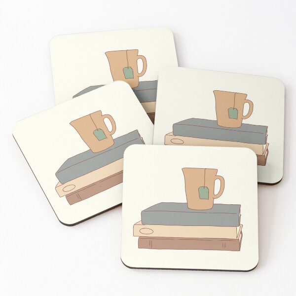 Item preview, Books and tea designed and sold by Mayarart.