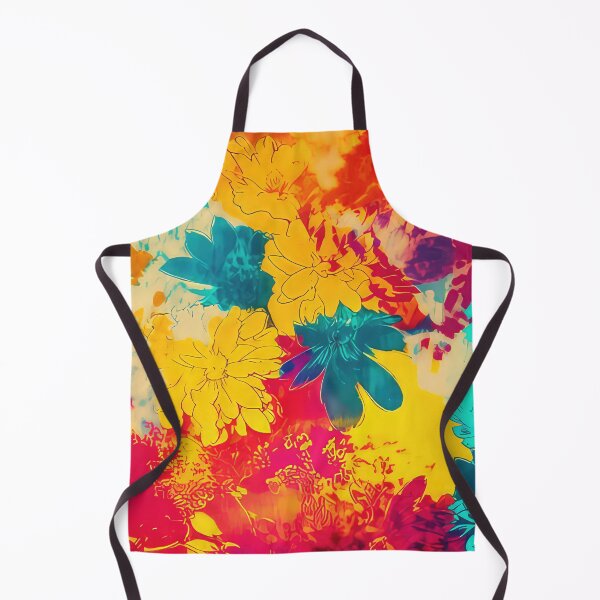 Item preview, Andy Warhol style flowers designed and sold by Pixel Playground.