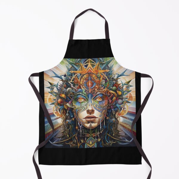 Item preview, Hyperspace Psychedelic Face designed and sold by Beyond The Veil.
