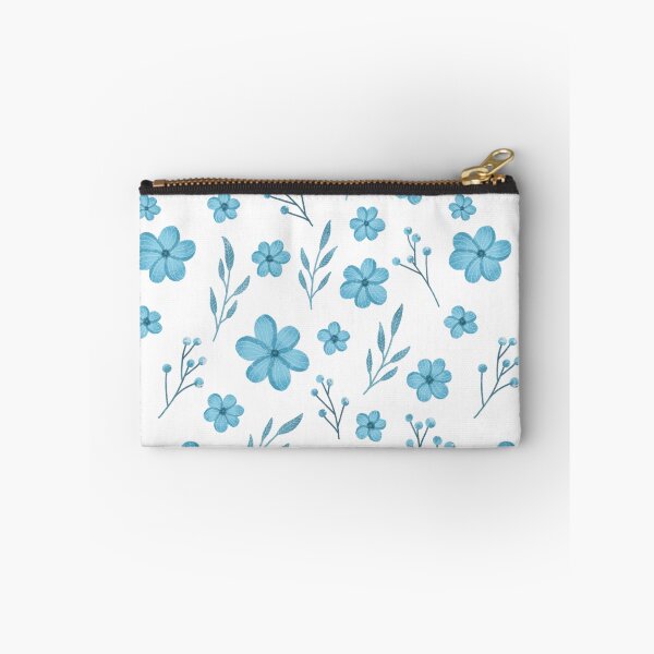 Item preview, Blue flowers seamless pattern designed and sold by pinkyfish1010.
