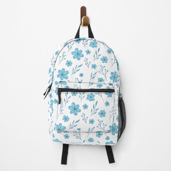 Item preview, Blue flowers seamless pattern designed and sold by pinkyfish1010.