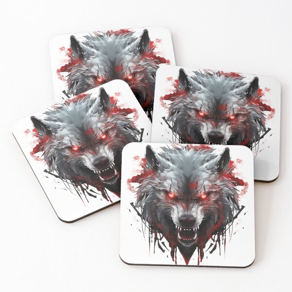 Item preview, angry wolf designed and sold by Shufflezz.