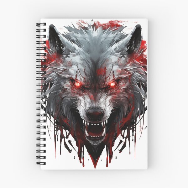 Item preview, angry wolf designed and sold by Shufflezz.