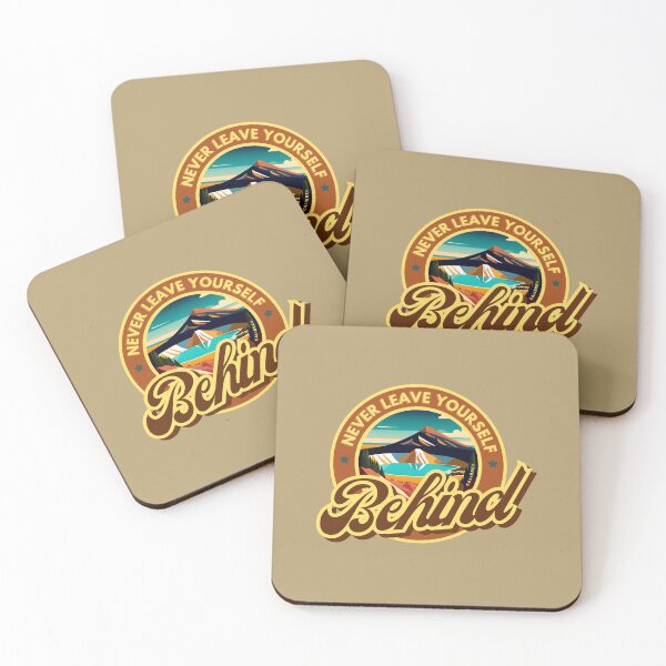 Item preview, Don't Stay Behind, Motivational Quotes, Colored Orange Badge, Stoicism Quotes, Be Ahead, Sunny National Parc Mountains Lake, Feel Good Morning quotes, Success Friendship Positive Quote, Inspirational designed and sold by SwissCalibre.