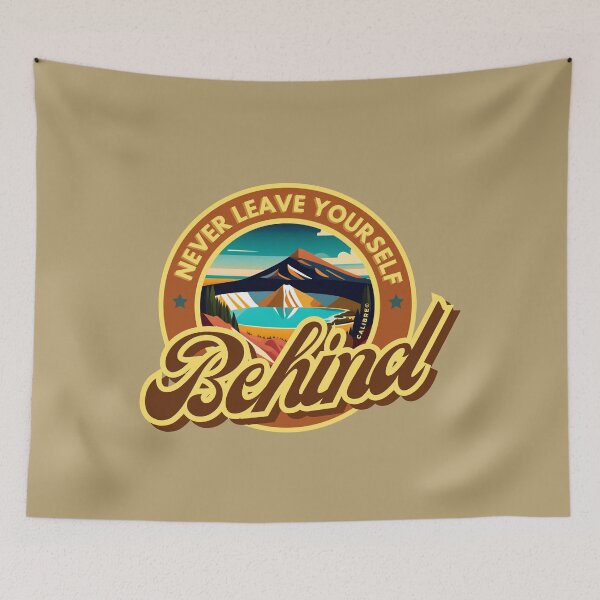 Item preview, Don't Stay Behind, Motivational Quotes, Colored Orange Badge, Stoicism Quotes, Be Ahead, Sunny National Parc Mountains Lake, Feel Good Morning quotes, Success Friendship Positive Quote, Inspirational designed and sold by SwissCalibre.