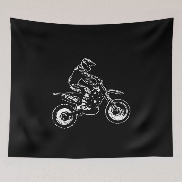 Item preview, Motocross motorbike rider designed and sold by freaks13.