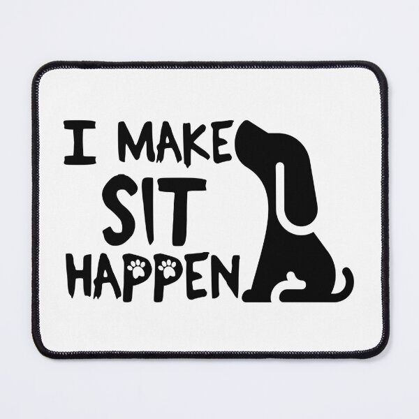 Item preview, I Make Sit Happen - Black Cockerspaniel designed and sold by 4U2NV-LDN.