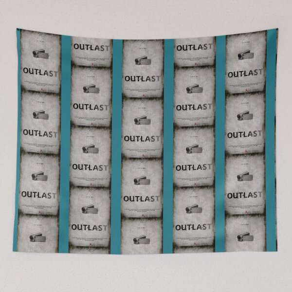 Item preview, Outlast Handycamp Poster designed and sold by JaneenPenny.
