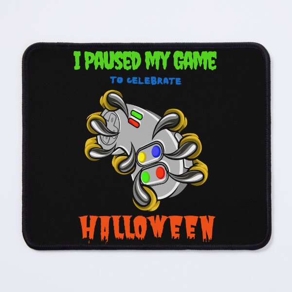 Item preview, I paused my game to celebrate halloween dinosaur gamer designed and sold by JaneenPenny.