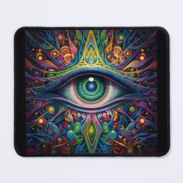 Item preview, Hyperspace Psychedelic Eye designed and sold by Beyond The Veil.