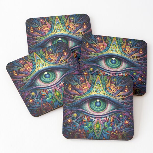 Item preview, Hyperspace Psychedelic Eye designed and sold by Beyond The Veil.
