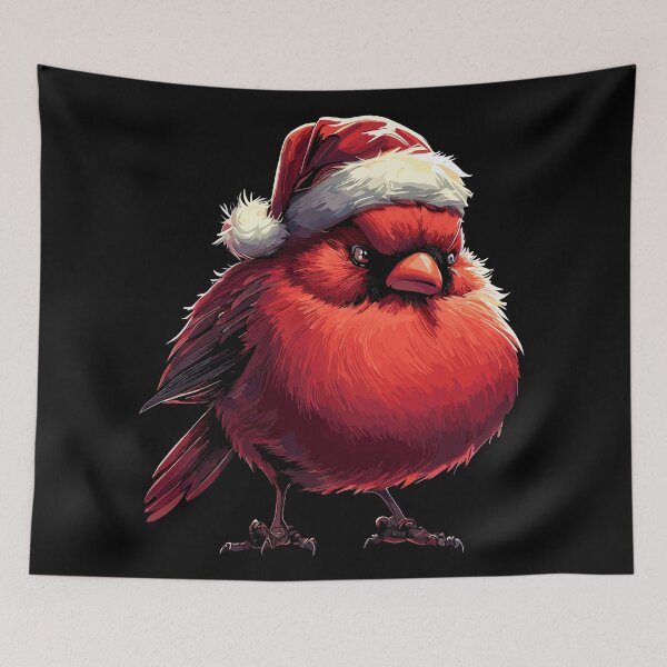 Item preview, Christmas Northern Cardinal designed and sold by TomFrontierArt.