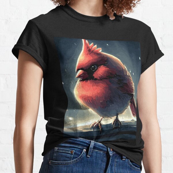 Bwiselizzy Cute Northern Cardinal T-Shirt