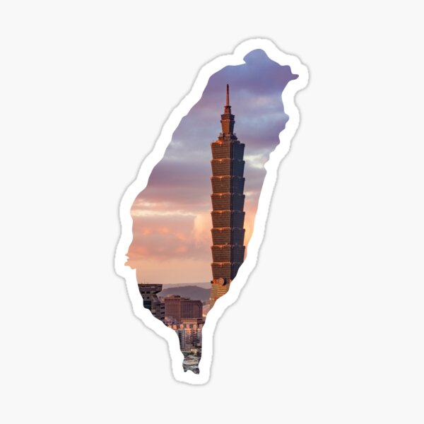 Item preview, Taipei 101 Taiwan Karte designed and sold by elixandre.