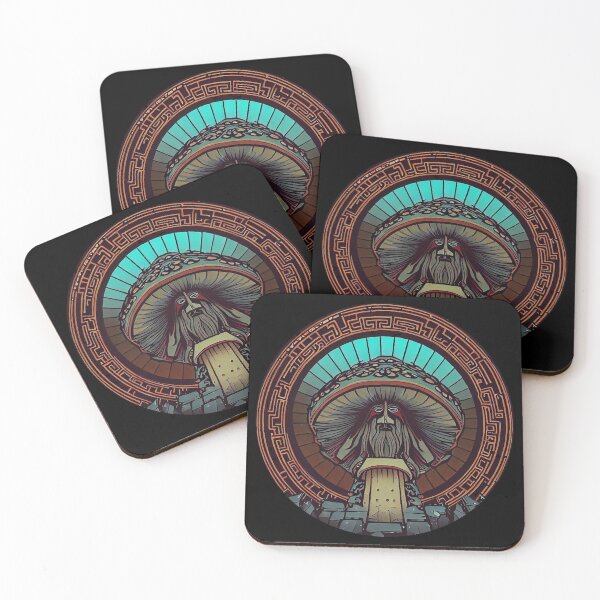 Item preview, Mushroom God / Forest Shaman / Dark Magic  designed and sold by BamBamBazaar.