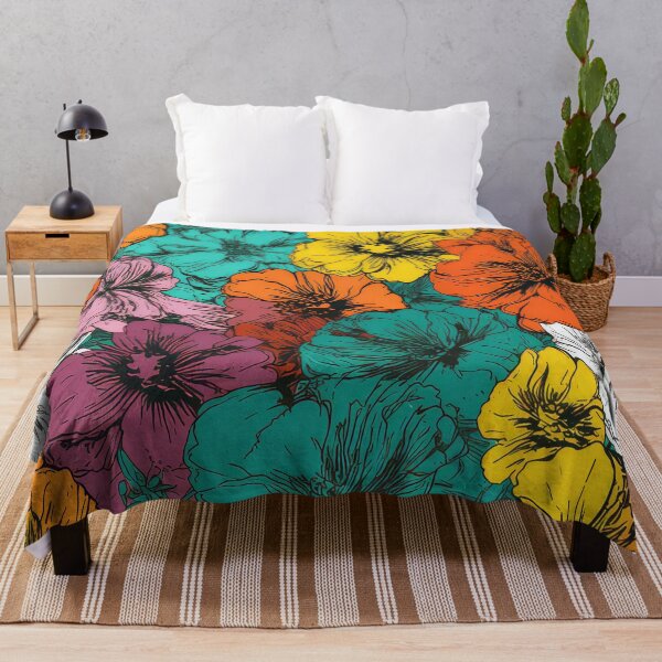 Item preview, Andy Warhol style flowers designed and sold by Pixel  Playground.