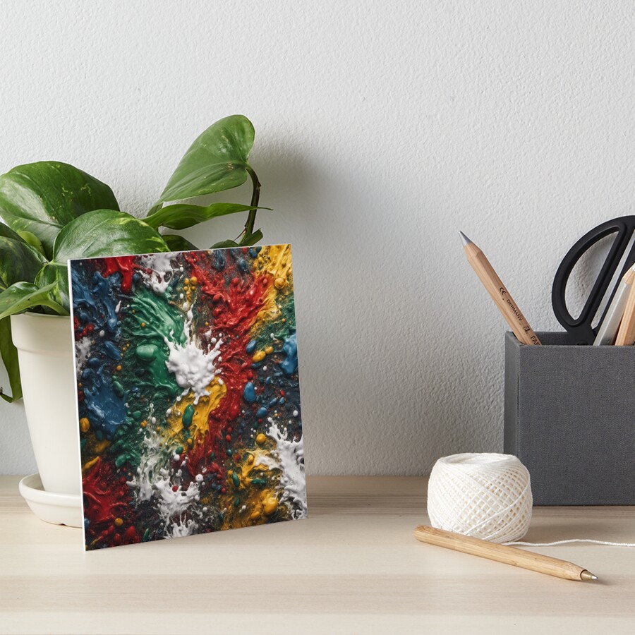Item preview, Art Board Print designed and sold by LenCarol.