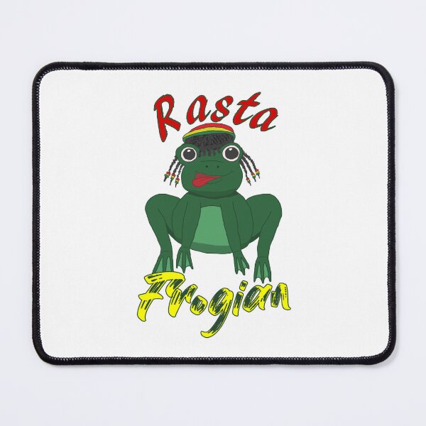 Item preview, Rasta frog with dreads, Rasta Frogian text designed and sold by Hypnotees.
