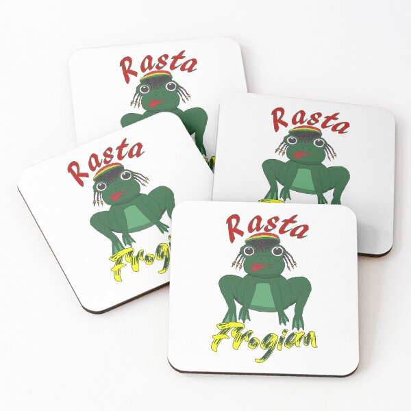 Item preview, Rasta frog with dreads, Rasta Frogian text designed and sold by Hypnotees.