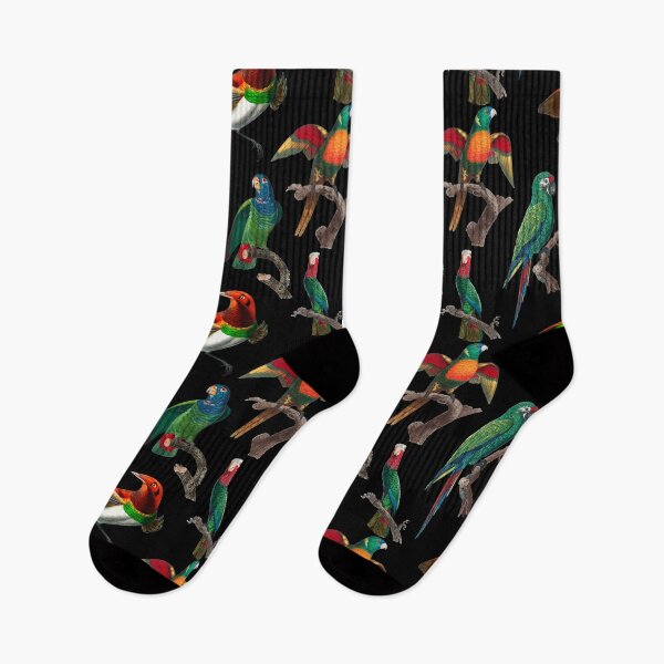 Item preview, Tropical Birds Pattern designed and sold by Khihi.