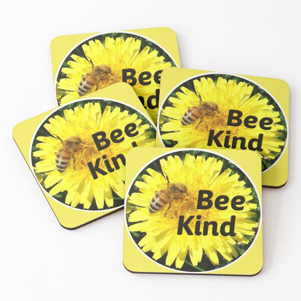 Item preview, Bee Kind - yellow background designed and sold by Louise-Mae.