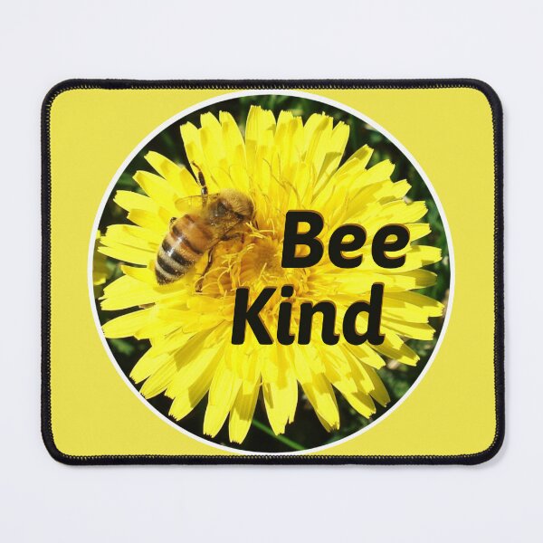 Item preview, Bee Kind - yellow background designed and sold by Louise-Mae.