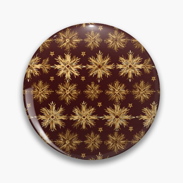 Item preview, Opulent Elegance: Goldleaf Glitter Butterfly and Snowflake Seamless Pattern designed and sold by AlienSkinEyes.