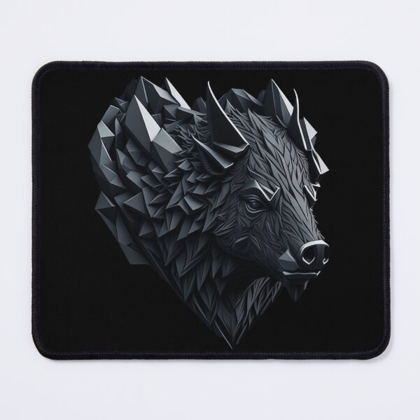Item preview, Metallic Badge, boar logo designed and sold by Rothnaric.
