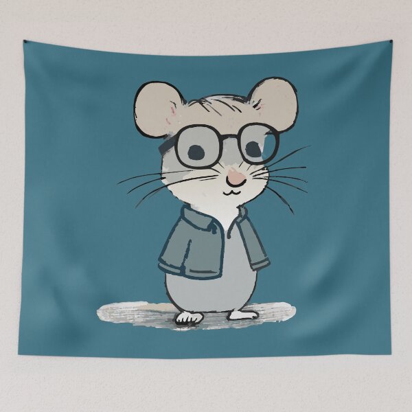 Item preview, Nerdy Hamster - Byte designed and sold by ArchieDid.