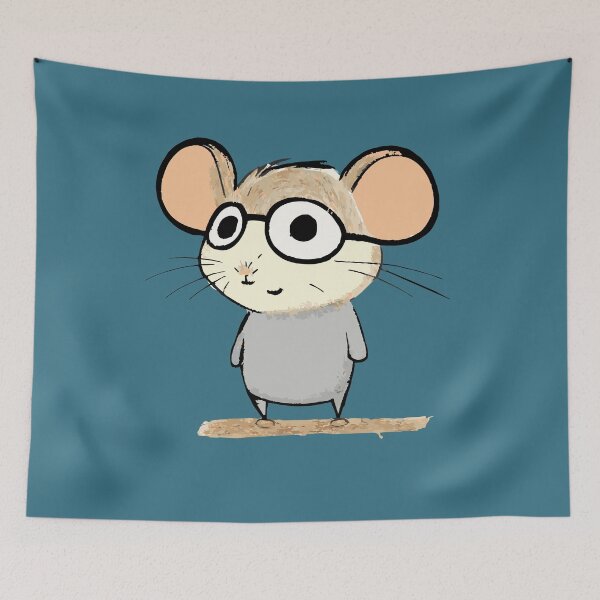 Item preview, Nerdy Hamster - Dexter designed and sold by ArchieDid.