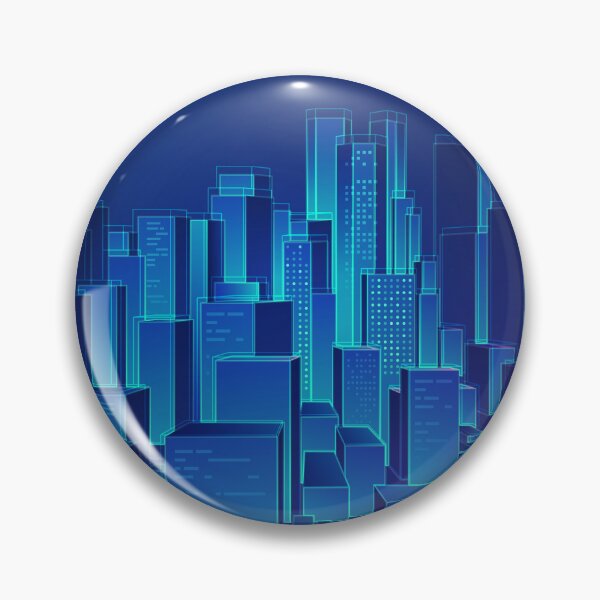Item preview, smart city virtual cyber buildings futuristic style designed and sold by NiamLab.