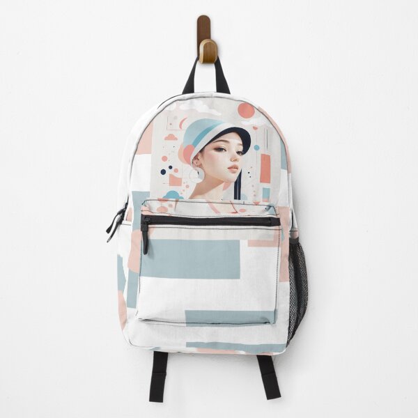 Item preview, Beautiful woman wearing a hat, Pastel tones designed and sold by Piano-pn.