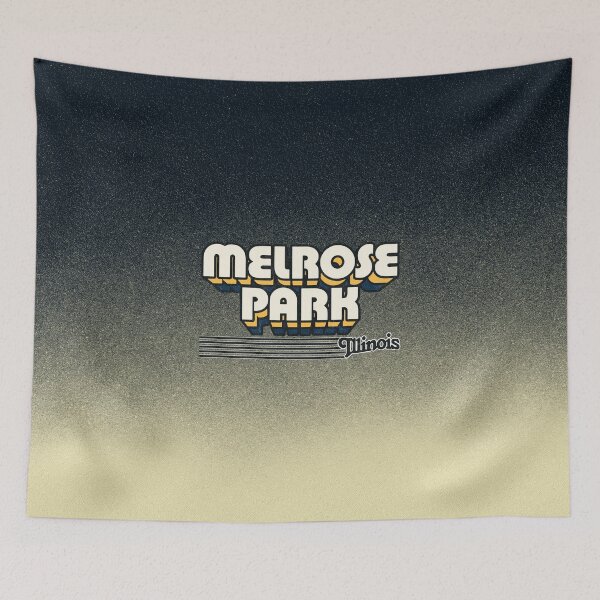 Item preview, Melrose Park, Illinois | Retro Stripes designed and sold by retroready.