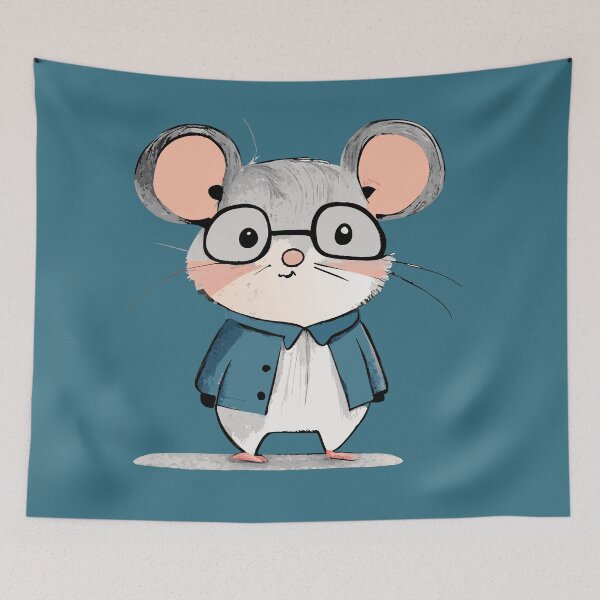 Item preview, Nerdy Hamster - Sprocket designed and sold by ArchieDid.