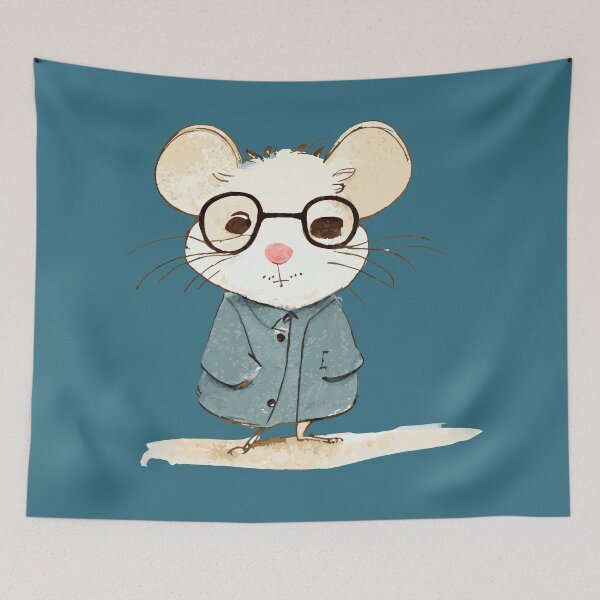 Item preview, Nerdy Hamster - Nova designed and sold by ArchieDid.