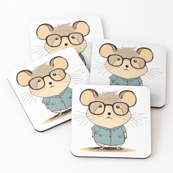 Item preview, Nerdy Hamster - Syd designed and sold by ArchieDid.