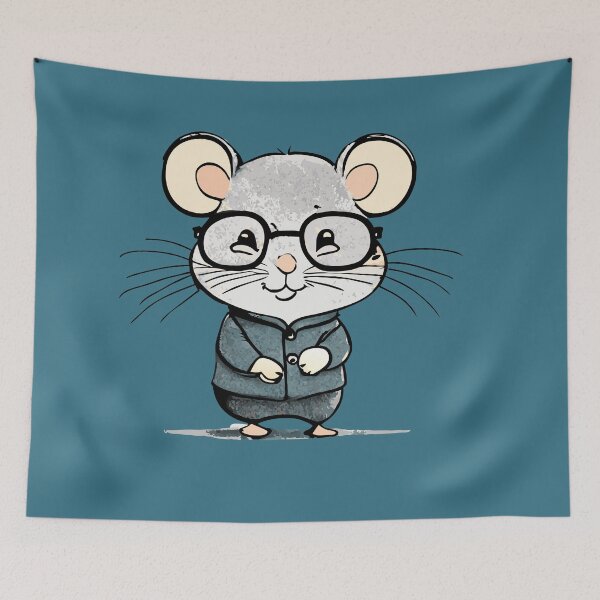 Item preview, Nerdy Hamster - Widget designed and sold by ArchieDid.