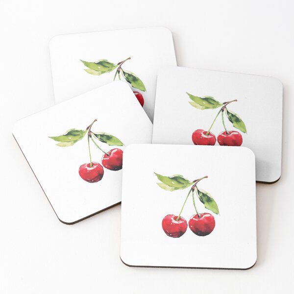 Item preview, Matisse Style Watercolor Cherries designed and sold by sophiesdesigns53.