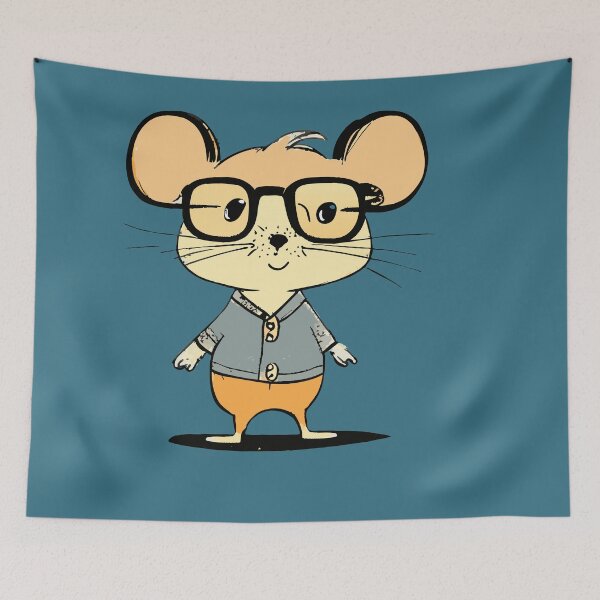 Item preview, Nerdy Hamster - Einstein designed and sold by ArchieDid.