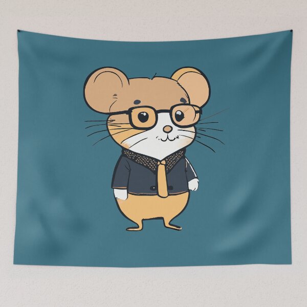 Item preview, Nerdy Hamster - Sparky designed and sold by ArchieDid.