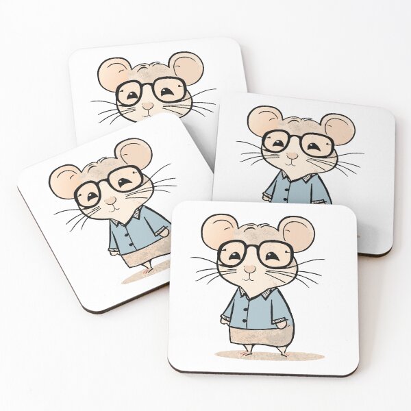 Item preview, Nerdy Hamster - Lexi designed and sold by ArchieDid.