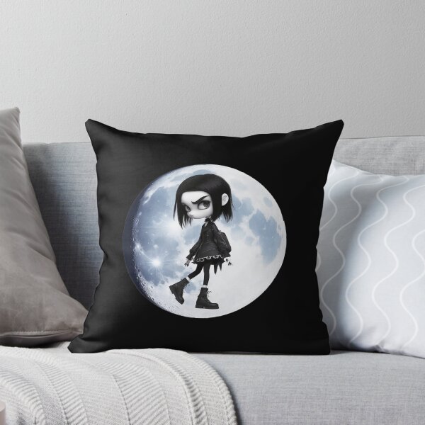 Item preview, Modern Hipster Goth Girl Moon Night Vampire Punk Subculture designed and sold by w1ckerman.