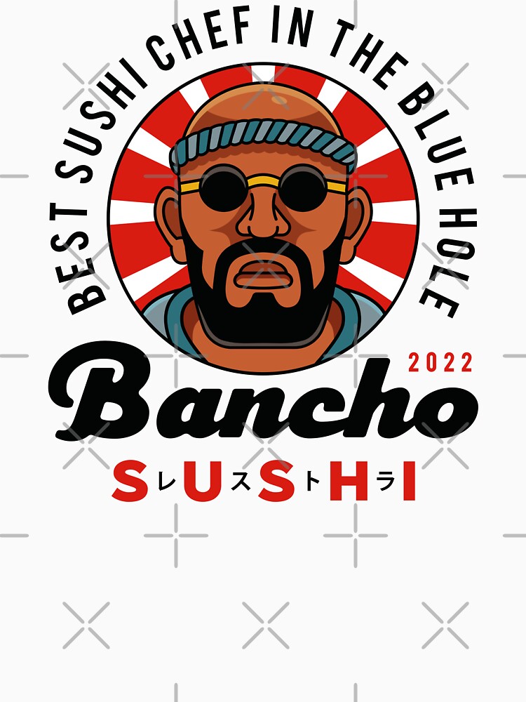 Thumbnail 7 of 7, Classic T-Shirt, Bancho Sushi Emblem designed and sold by Lagelantee.