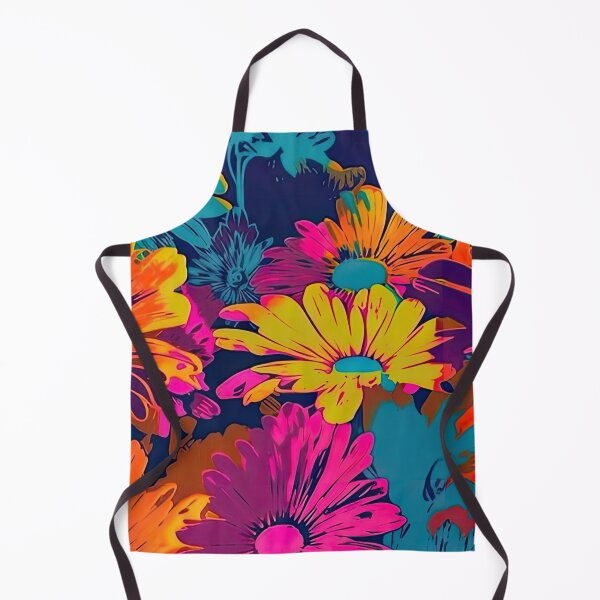 Item preview, Andy Warhol style flowers designed and sold by Pixel Playground.