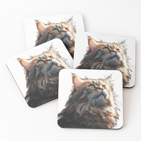 Item preview, Realistic Cat Sticker designed and sold by Welnic.